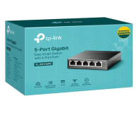 TP-LINK Przełącznik SG105PE Switch Smart 5xGb (4xPoE+) TL-SG105PE - 623790 - zdjęcie 4